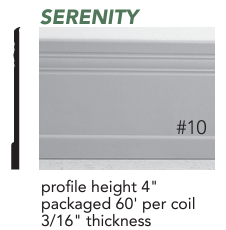 Roppe Pinnacle Plus #10 Serenity - 4" Base