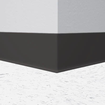 Flexco Vinyl Wall Base 078 Umber 4" x 120' Roll by 1/8" Cove (with Toe)